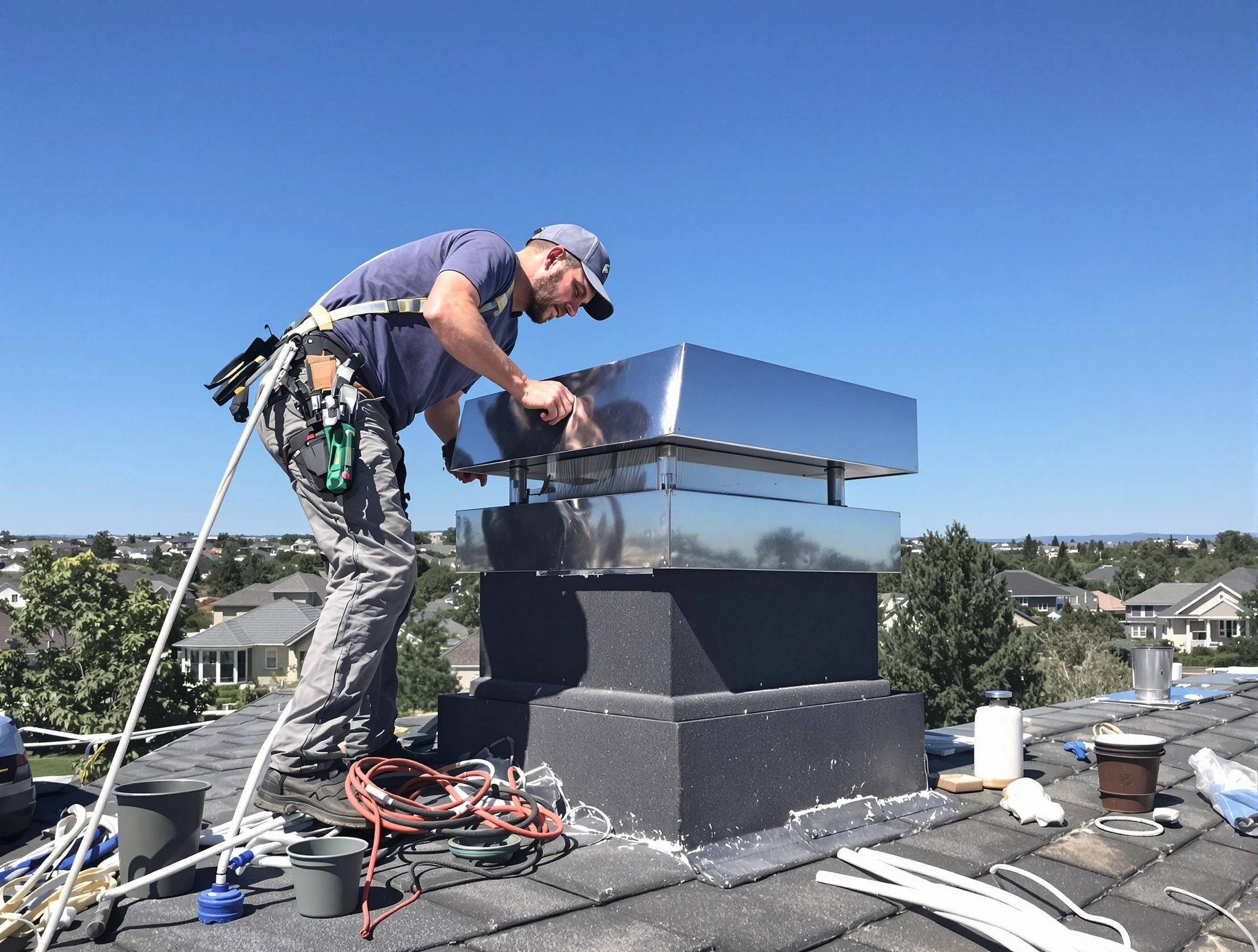 Chimney Cap Services in Richmond