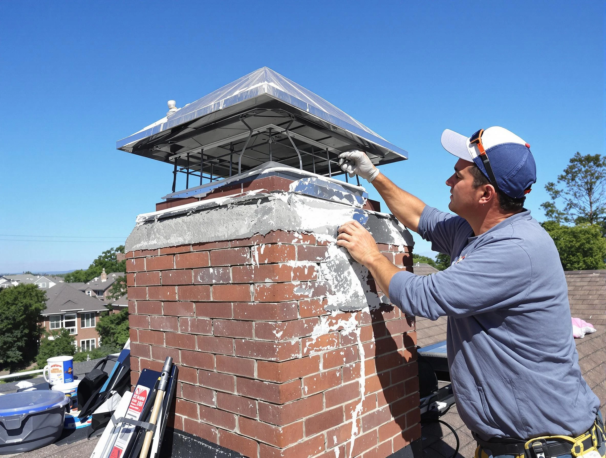Chimney Crown Services in Richmond
