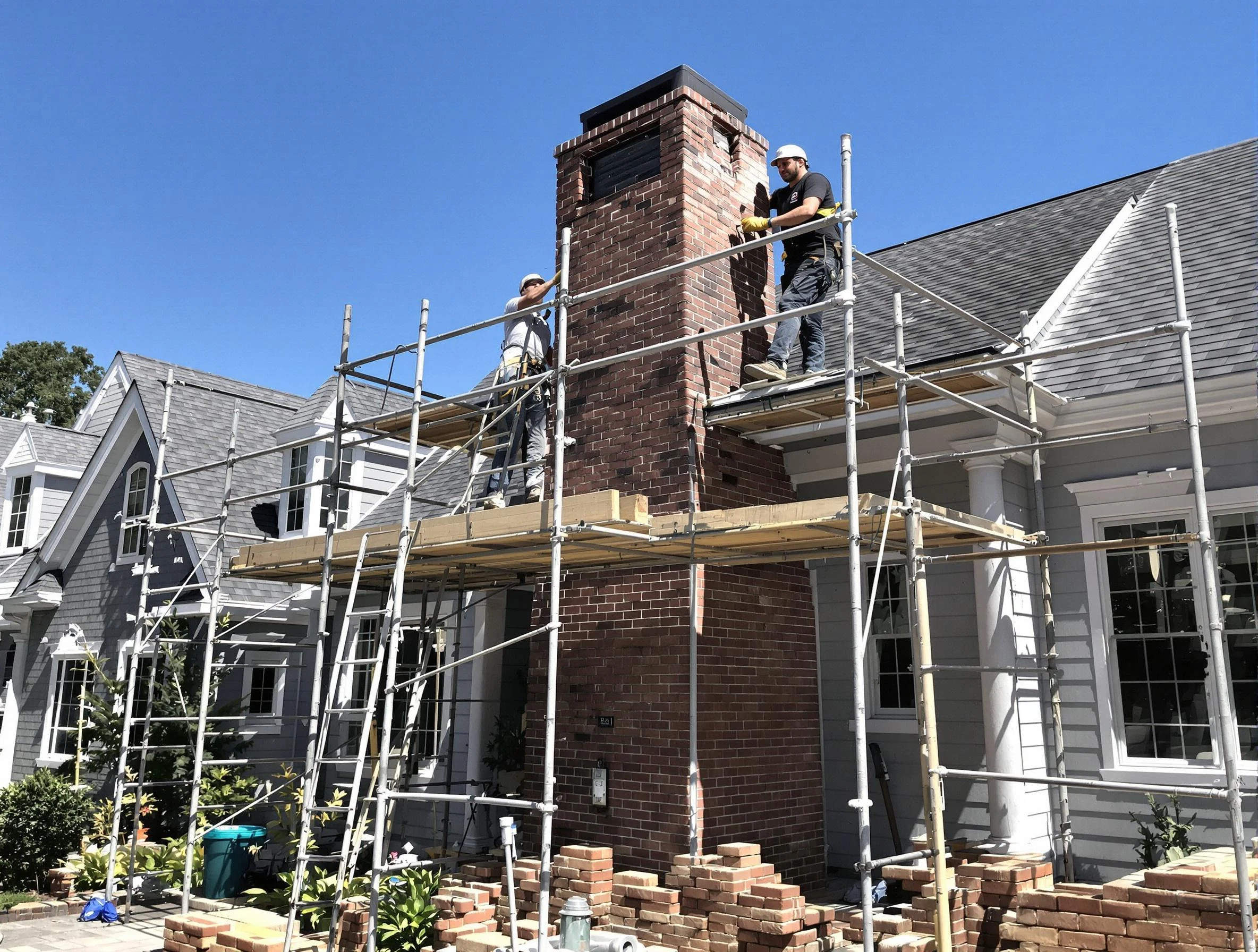 Chimney Rebuilding in Richmond