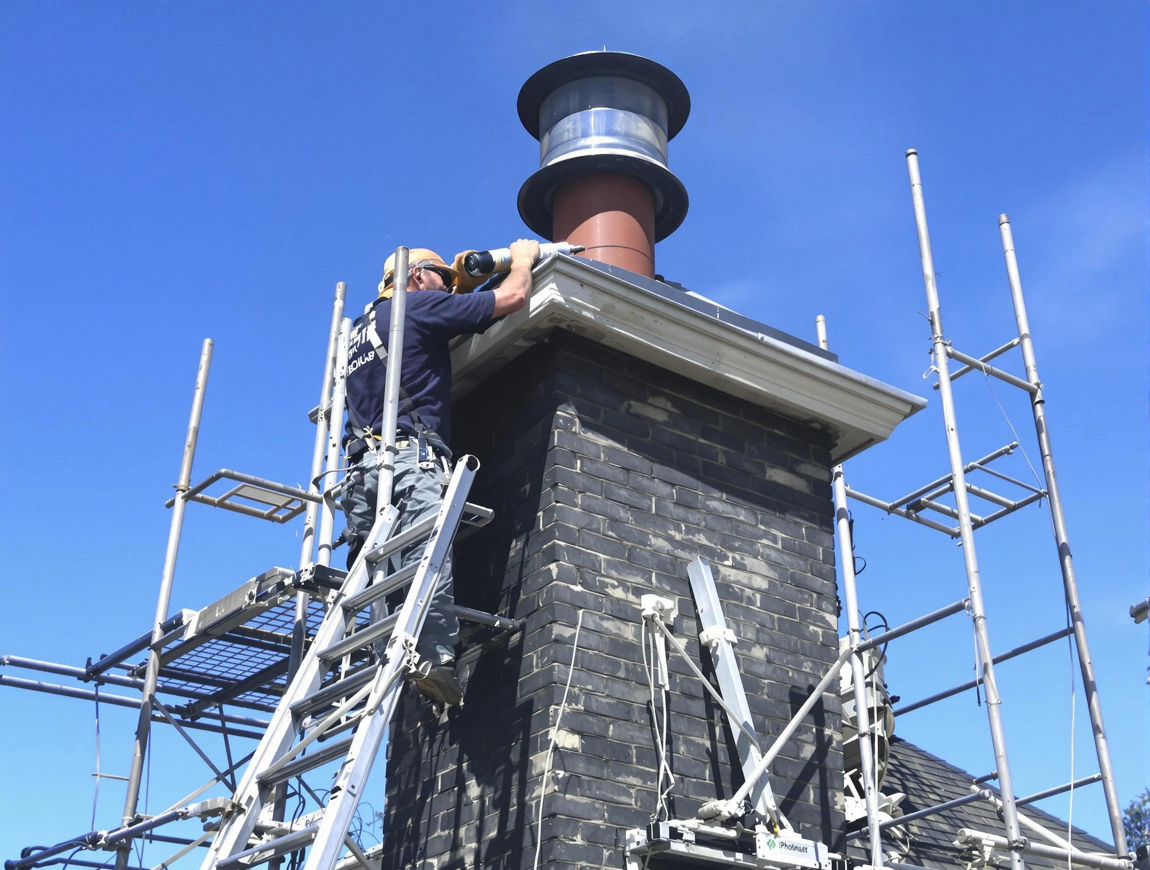 Sturdy chimney crown finished by Richmond Chimney Sweep in Richmond, VA